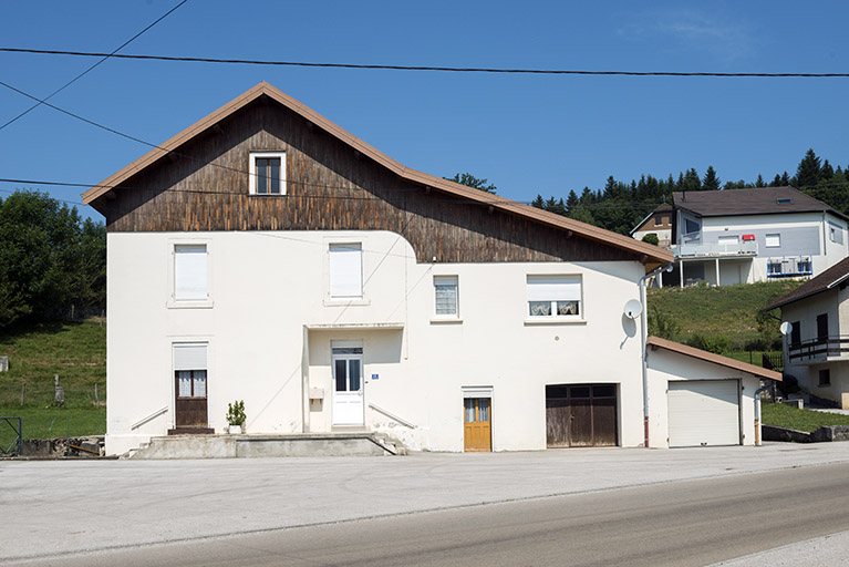 Elévation antérieure. © Yves Sancey / Région Bourgogne-Franche-Comté, Inventaire du patrimoine - 2013