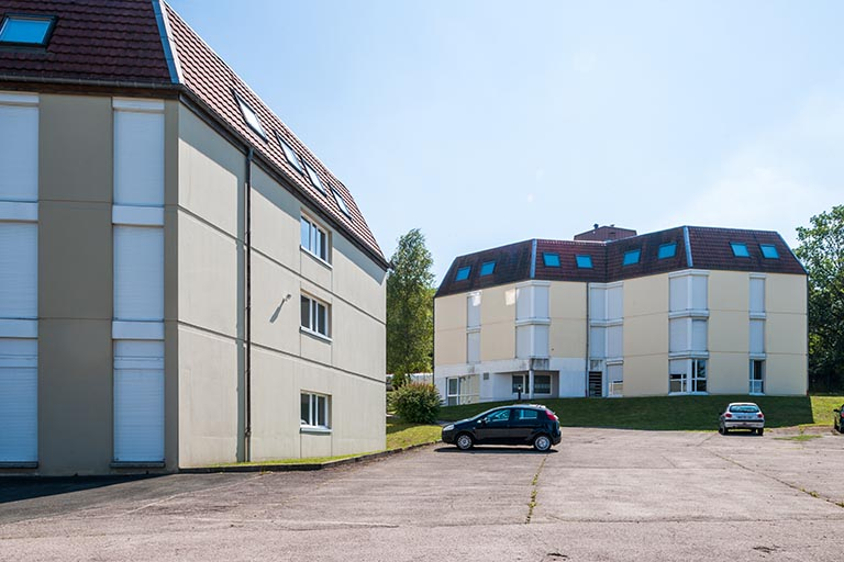 Les bâtiments d'hébergement. © Jérôme Mongreville / Région Bourgogne-Franche-Comté, Inventaire du patrimoine - 2013