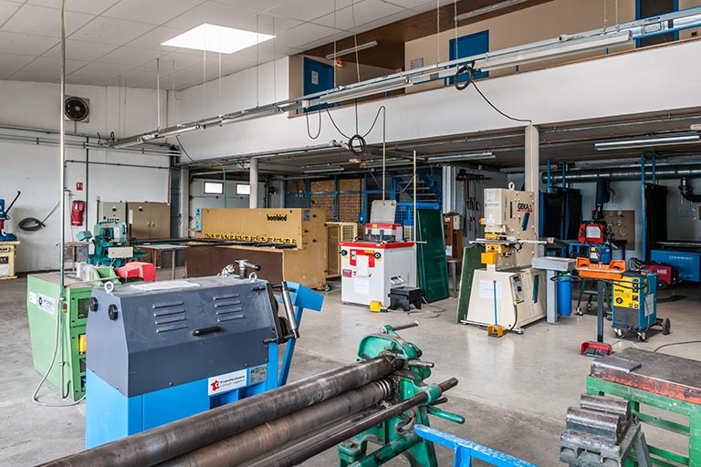 Détail d'intérieur d'atelier. © Jérôme Mongreville / Région Bourgogne-Franche-Comté, Inventaire du patrimoine - 2013