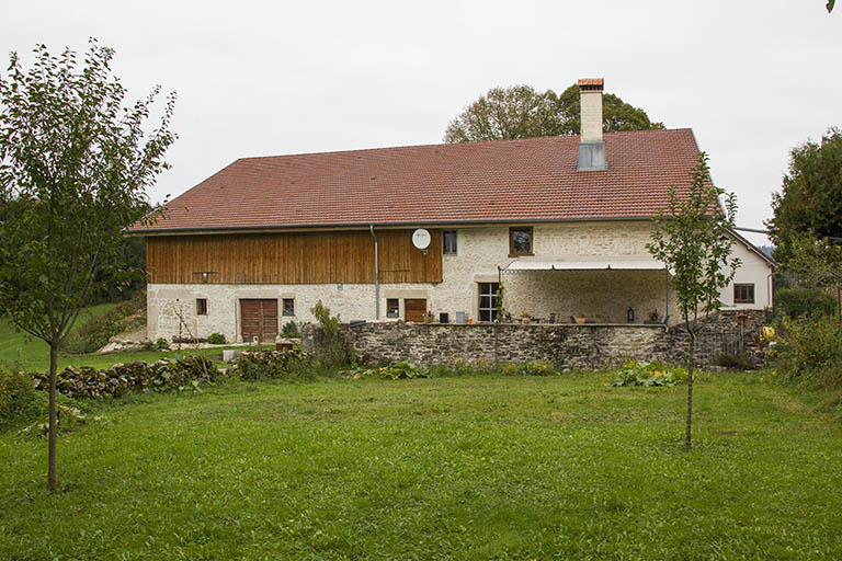 Façade latérale gauche. © Yves Sancey / Région Bourgogne-Franche-Comté, Inventaire du patrimoine - 2013