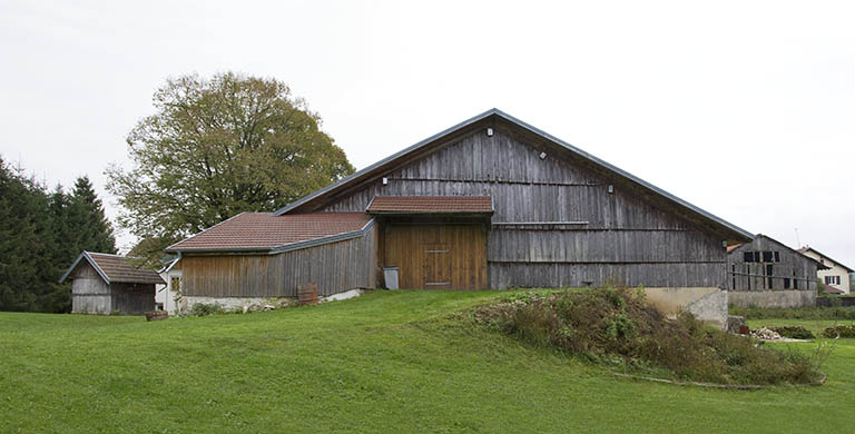 Façade postérieure. © Yves Sancey / Région Bourgogne-Franche-Comté, Inventaire du patrimoine - 2013
