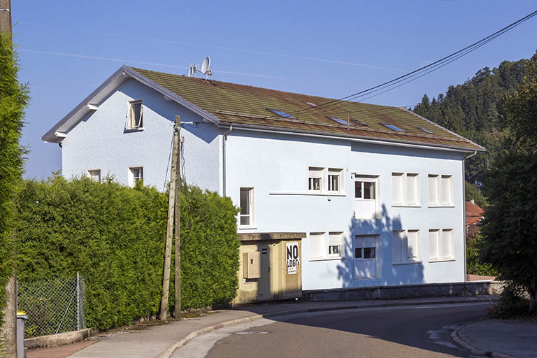 Les Mauvais, une famille d'horlogers entreprenants : l'usine de Paul et de son beau-frère Joseph Rondot (vers 1925), au 4 rue de la Gare. © Yves Sancey / Région Bourgogne-Franche-Comté, Inventaire du patrimoine - 2013