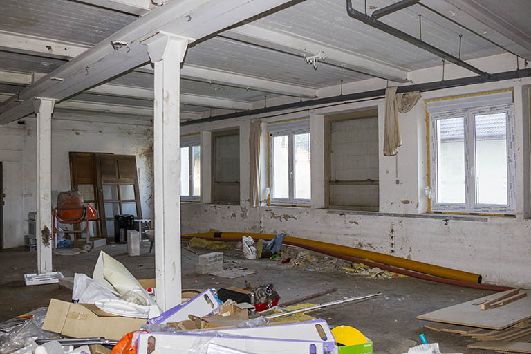 Atelier au rez-de-chaussée. © Yves Sancey / Région Bourgogne-Franche-Comté, Inventaire du patrimoine - 2013