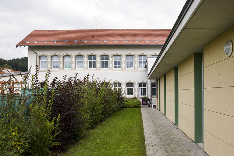 Atelier d'origine : façade occidentale. © Yves Sancey / Région Bourgogne-Franche-Comté, Inventaire du patrimoine - 2013 Atelier d'origine : façade occidentale. © Yves Sancey / Région Bourgogne-Franche-Comté, Inventaire du patrimoine - 2013