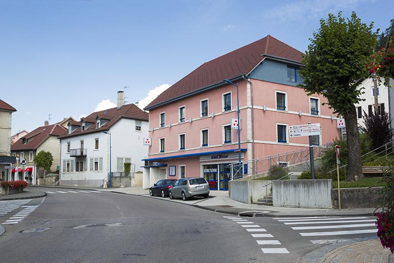 Vue d'ensemble, depuis le sud. © Yves Sancey / Région Bourgogne-Franche-Comté, Inventaire du patrimoine - 2013