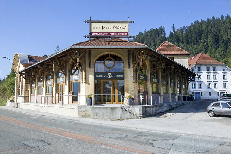 Atelier de conditionnement et quai. © Yves Sancey / Région Bourgogne-Franche-Comté, Inventaire du patrimoine - 2013
