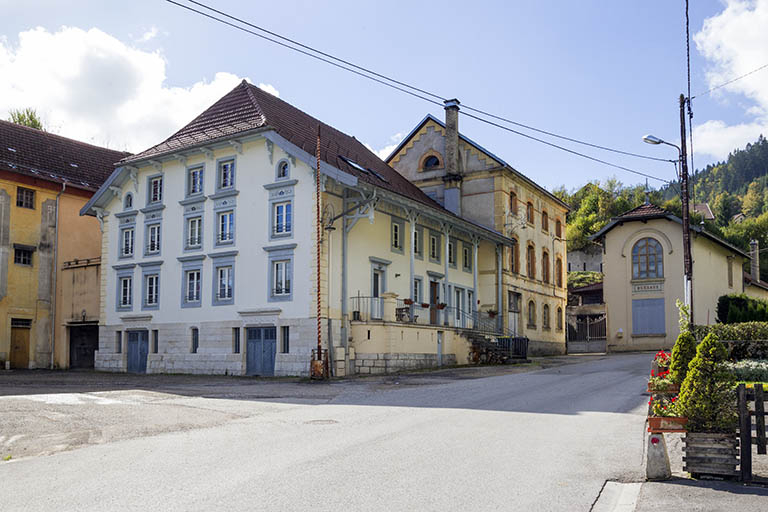 Ateliers de fabrication et bureau. © Yves Sancey / Région Bourgogne-Franche-Comté, Inventaire du patrimoine - 2013