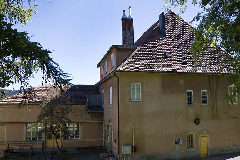 Façade postérieure. © Yves Sancey / Région Bourgogne-Franche-Comté, Inventaire du patrimoine - 2013