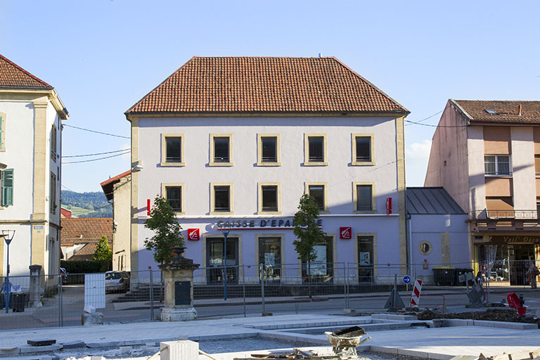 Façade antérieure (2013). © Yves Sancey / Région Bourgogne-Franche-Comté, Inventaire du patrimoine - 2013
