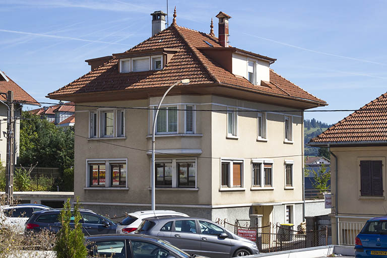 Vue d'ensemble, depuis le sud-ouest. © Yves Sancey / Région Bourgogne-Franche-Comté, Inventaire du patrimoine - 2013