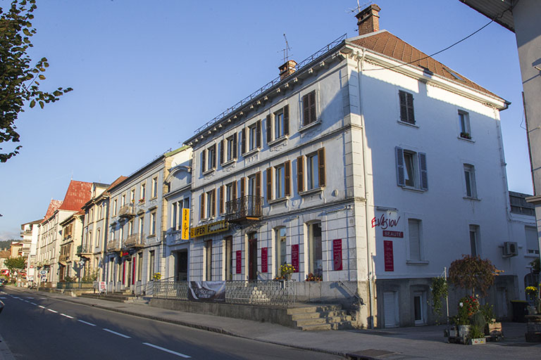 Vue d'ensemble, depuis l'ouest. © Yves Sancey / Région Bourgogne-Franche-Comté, Inventaire du patrimoine - 2013