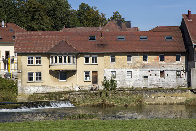 Façade postérieure. © Yves Sancey / Région Bourgogne-Franche-Comté, Inventaire du patrimoine - 2013