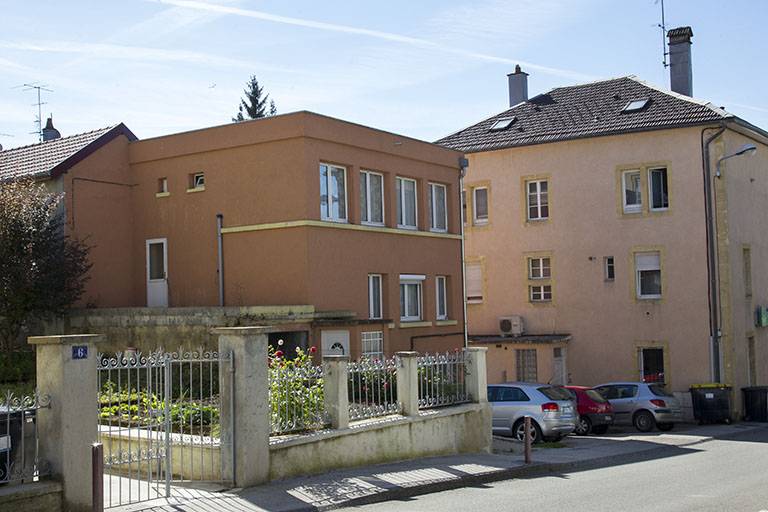 Vue d'ensemble, depuis la rue Victor Hugo. © Yves Sancey / Région Bourgogne-Franche-Comté, Inventaire du patrimoine - 2013