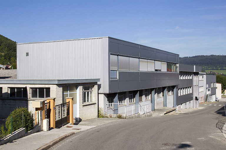 Site ancien : bureaux désaffectés, rue du Maréchal Leclerc. © Yves Sancey / Région Bourgogne-Franche-Comté, Inventaire du patrimoine - 2013