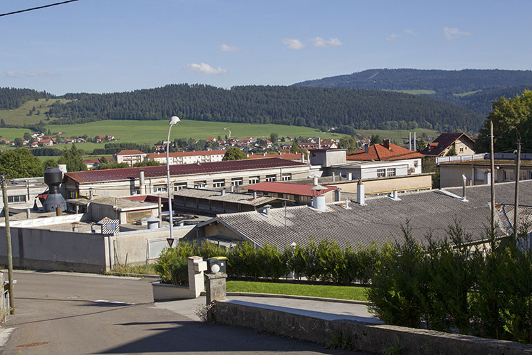 Site ancien : partie occidentale côté rue Bois Soleil. © Yves Sancey / Région Bourgogne-Franche-Comté, Inventaire du patrimoine - 2013