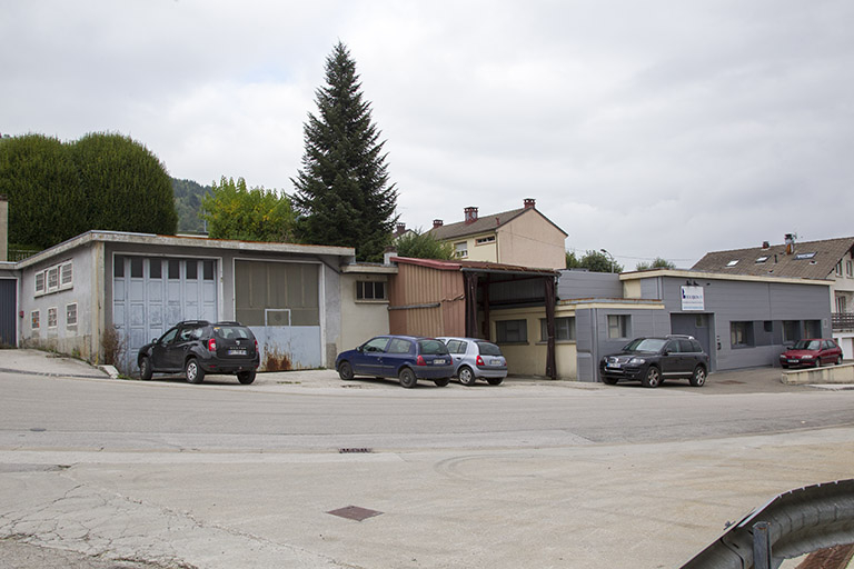 Site ancien : laboratoire de métrologie, rue Bois Soleil. © Yves Sancey / Région Bourgogne-Franche-Comté, Inventaire du patrimoine - 2013
