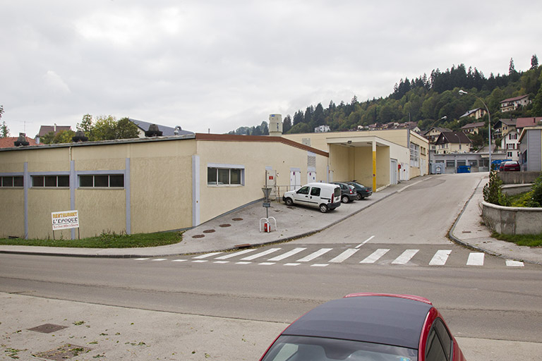 Site ancien : vue d'ensemble depuis le bas de la rue Bois Soleil. © Yves Sancey / Région Bourgogne-Franche-Comté, Inventaire du patrimoine - 2013