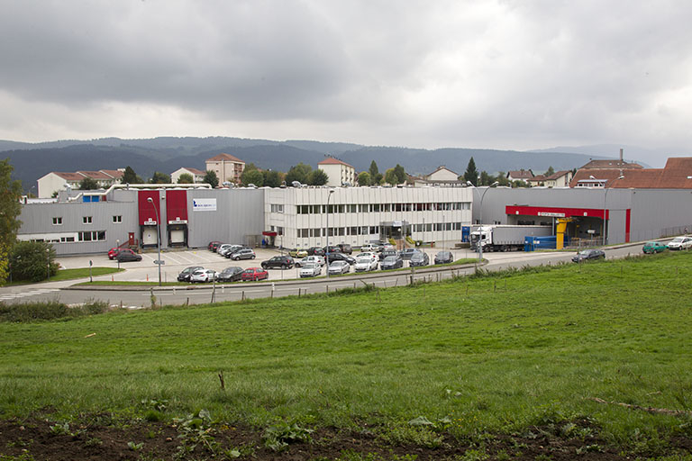 Site récent : façade antérieure, rue du Docteur Sauze. © Yves Sancey / Région Bourgogne-Franche-Comté, Inventaire du patrimoine - 2013