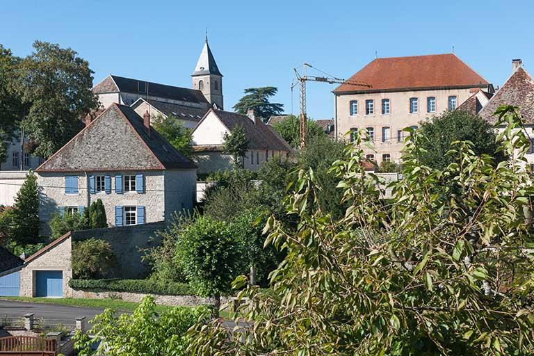 La ville haute © Jérôme Mongreville / Région Bourgogne-Franche-Comté, Inventaire du patrimoine - 2013