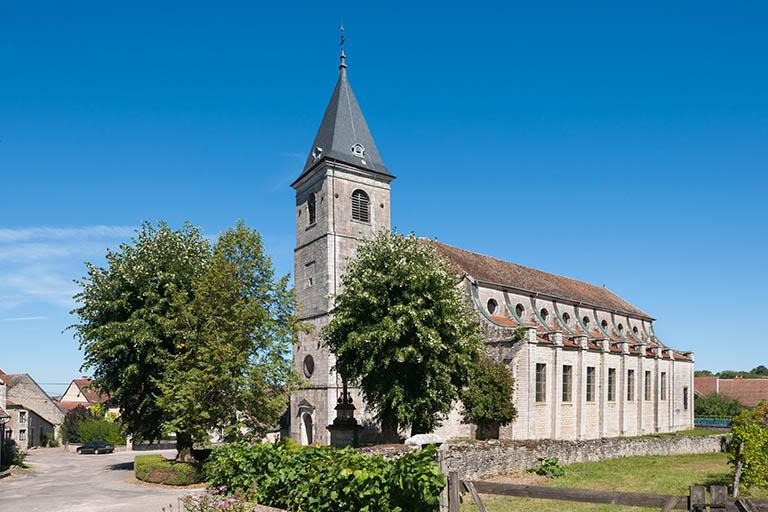 Vue sud-ouest © Jérôme Mongreville / Région Bourgogne-Franche-Comté, Inventaire du patrimoine - 2013