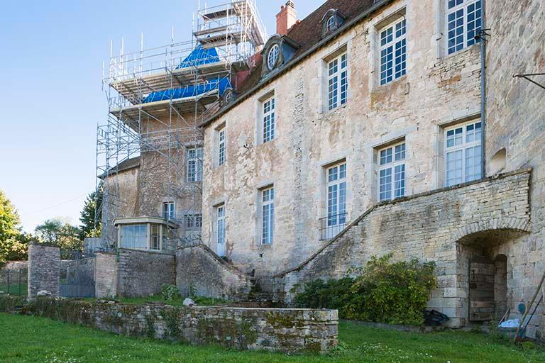 Façade nord © Jérôme Mongreville / Région Bourgogne-Franche-Comté, Inventaire du patrimoine - 2013