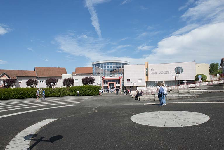 Façade de l'entrée. © Mary Ruffinoni / Région Bourgogne-Franche-Comté, Inventaire du patrimoine - 2013