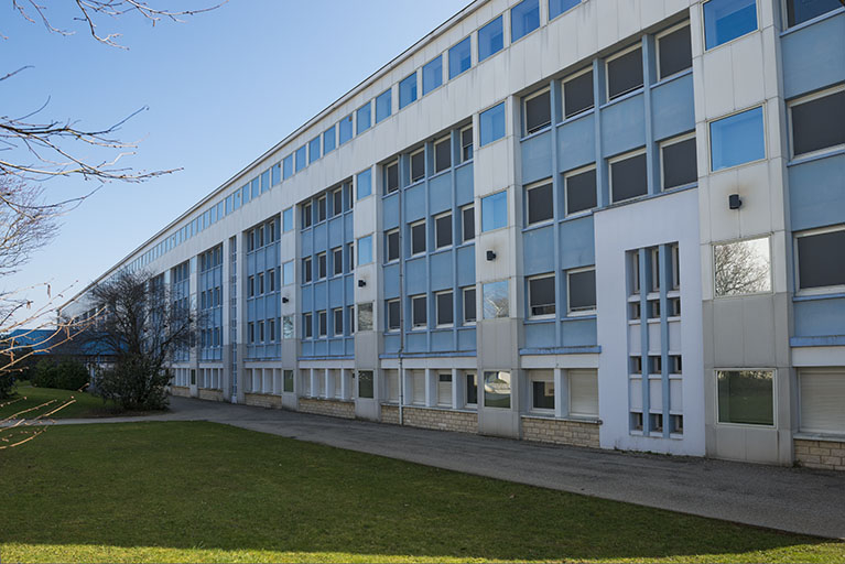 Façade postérieure de l'externat. © Mary Ruffinoni / Région Bourgogne-Franche-Comté, Inventaire du patrimoine - 2014
