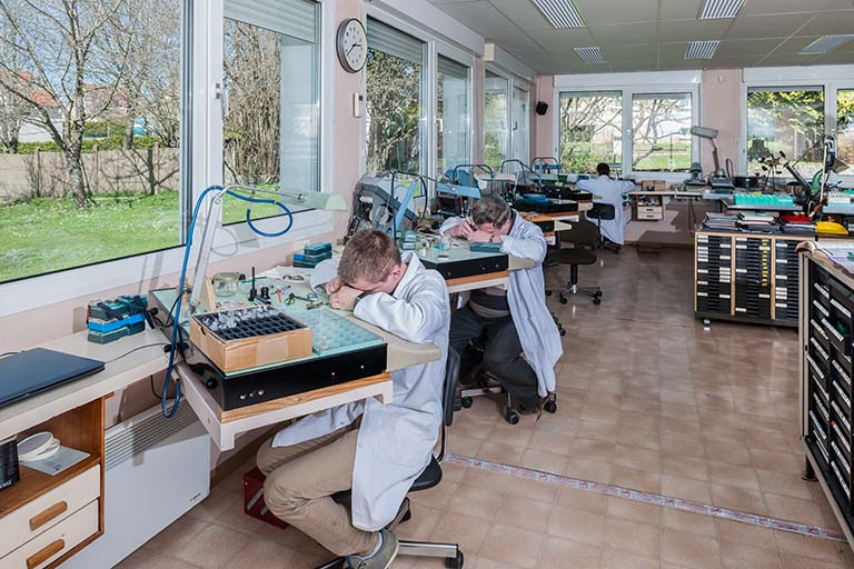 Intérieur de l'atelier. © Jérôme Mongreville / Région Bourgogne-Franche-Comté, Inventaire du patrimoine - 2014
