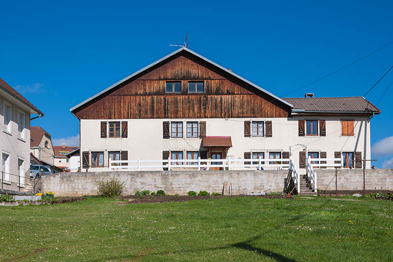 Ferme : façade antérieure. © Jérôme Mongreville / Région Bourgogne-Franche-Comté, Inventaire du patrimoine - 2014