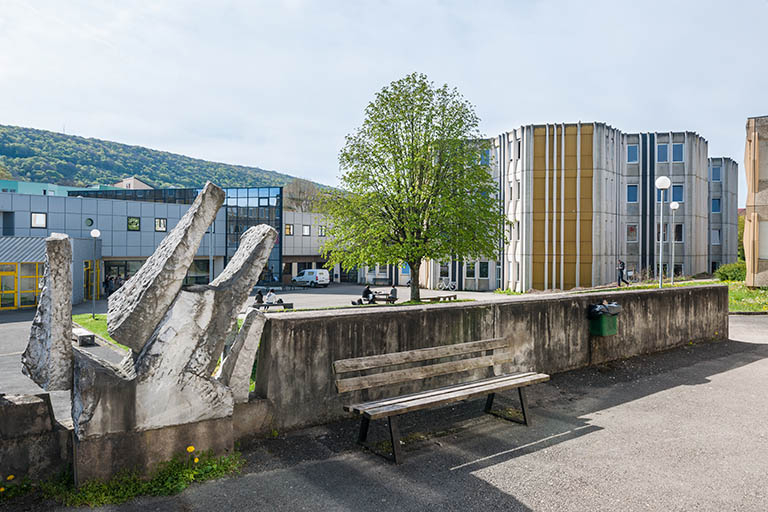 Face postérieure de l'oeuvre de Jean Gilles. © Jérôme Mongreville / Région Bourgogne-Franche-Comté, Inventaire du patrimoine - 2014