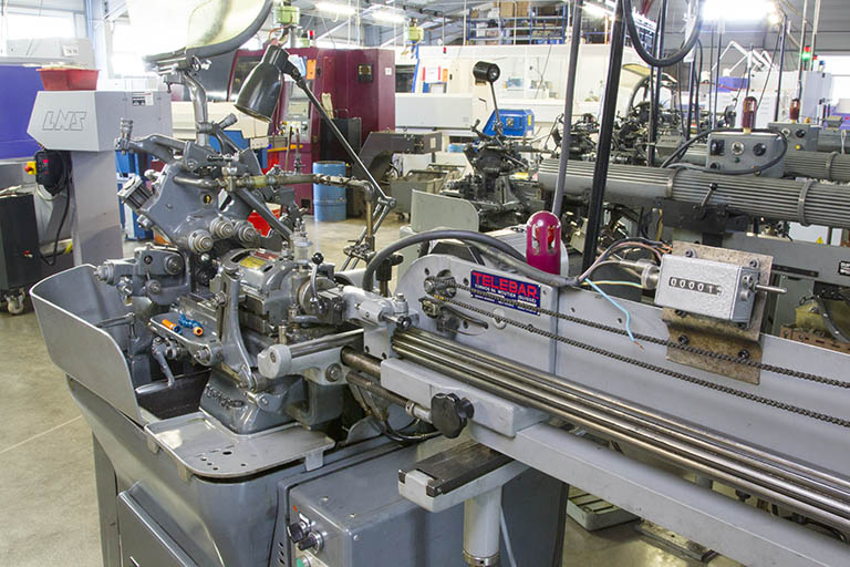 La machine côté poupée mobile et son ravitailleur. © Jérôme Mongreville / Région Bourgogne-Franche-Comté, Inventaire du patrimoine - 2014