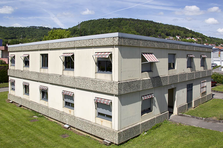 Angle sud des logements.  © Sonia Dourlot / Région Bourgogne-Franche-Comté, Inventaire du patrimoine - 2014