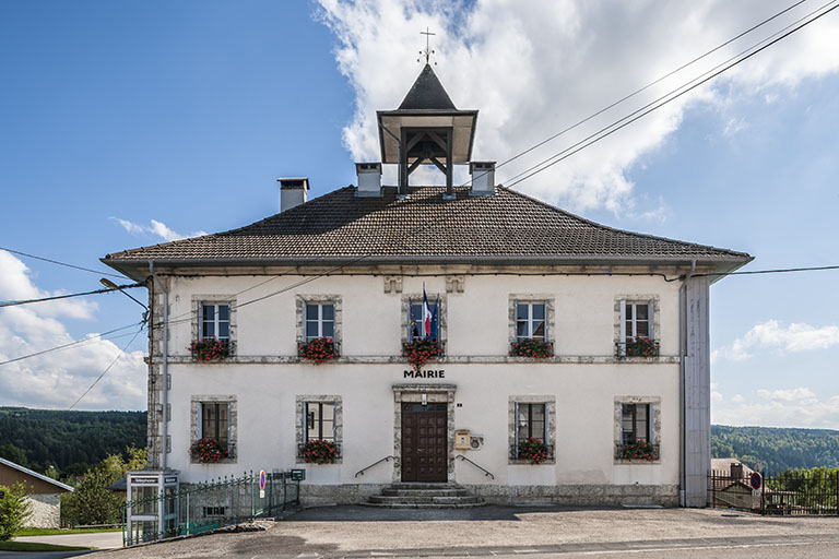 Façade antérieure. © Jérôme Mongreville / Région Bourgogne-Franche-Comté, Inventaire du patrimoine - 2014