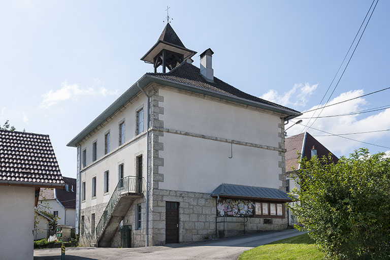 Vue de trois quarts arrière. © Jérôme Mongreville / Région Bourgogne-Franche-Comté, Inventaire du patrimoine - 2014