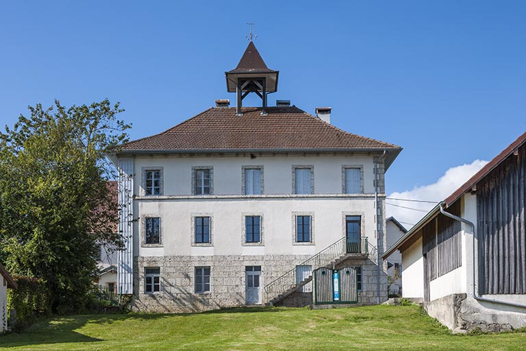 Façade postérieure. © Jérôme Mongreville / Région Bourgogne-Franche-Comté, Inventaire du patrimoine - 2014