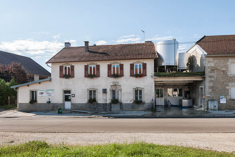 Vue de face. © Jérôme Mongreville / Région Bourgogne-Franche-Comté, Inventaire du patrimoine - 2014