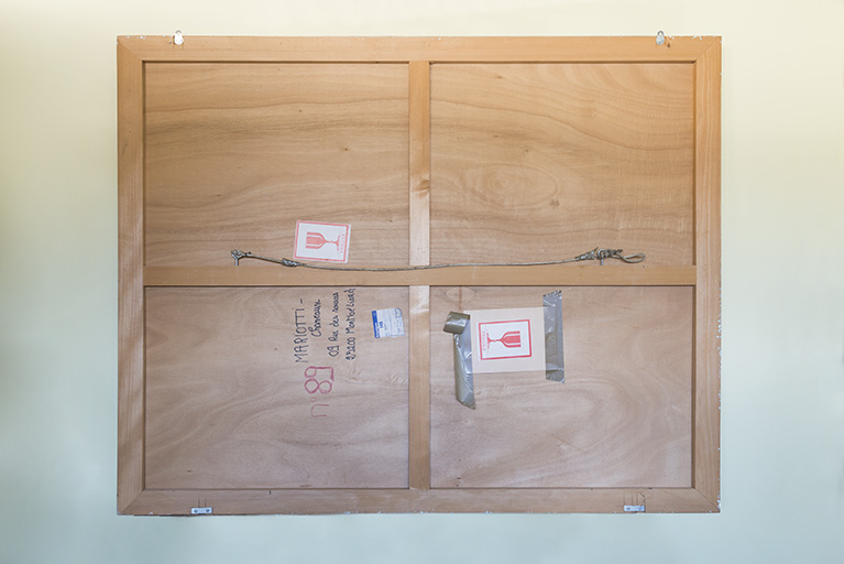 Face arrière. © Mary Ruffinoni / Région Bourgogne-Franche-Comté, Inventaire du patrimoine - 2014