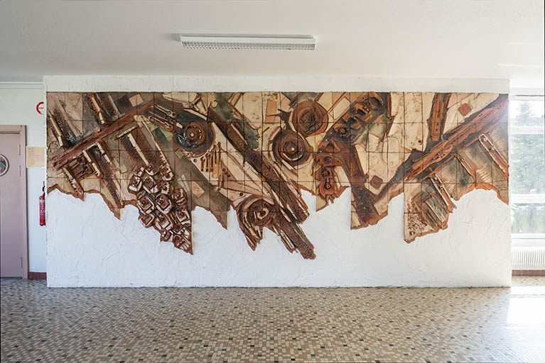 L'oeuvre dans son contexte. © Mary Ruffinoni / Région Bourgogne-Franche-Comté, Inventaire du patrimoine - 2014