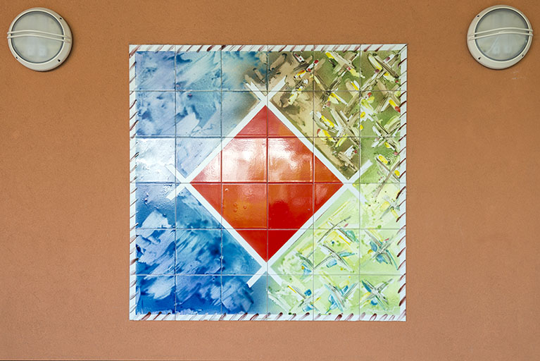 Oeuvre de Martine Planchat. © Mary Ruffinoni / Région Bourgogne-Franche-Comté, Inventaire du patrimoine - 2014