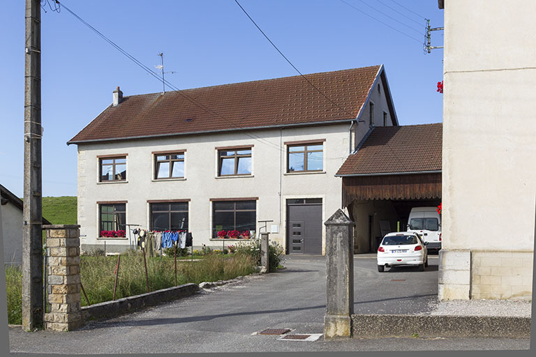 Ancienne fonderie : façade antérieure. © Sonia Dourlot / Région Bourgogne-Franche-Comté, Inventaire du patrimoine - 2014