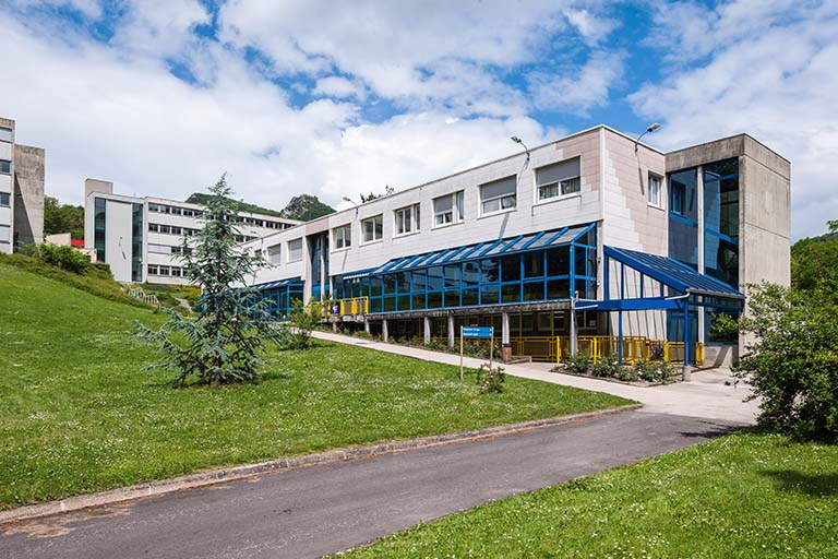 Angle sud de la restauration et sa façade antérieure. © Jérôme Mongreville / Région Bourgogne-Franche-Comté, Inventaire du patrimoine - 2014