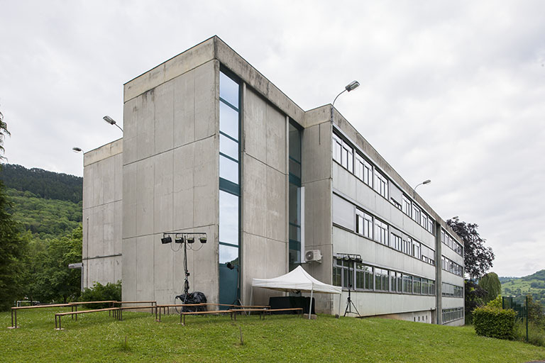 Angle nord-ouest de l'externat. © Jérôme Mongreville / Région Bourgogne-Franche-Comté, Inventaire du patrimoine - 2014