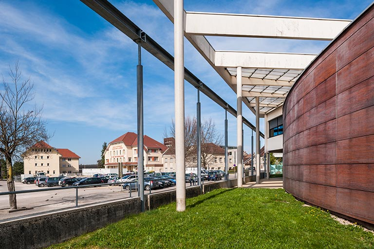 Restauration : entrée . © Jérôme Mongreville / Région Bourgogne-Franche-Comté, Inventaire du patrimoine - 2014