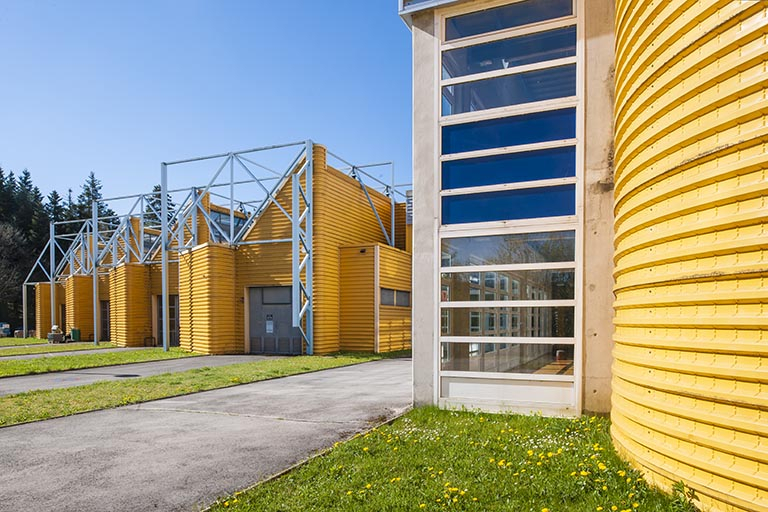 Atelier : façades Nord, détail © Jérôme Mongreville / Région Bourgogne-Franche-Comté, Inventaire du patrimoine - 2014