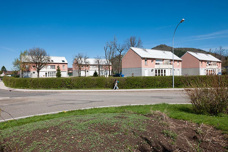 Logements : vue d'ensemble © Jérôme Mongreville / Région Bourgogne-Franche-Comté, Inventaire du patrimoine - 2014