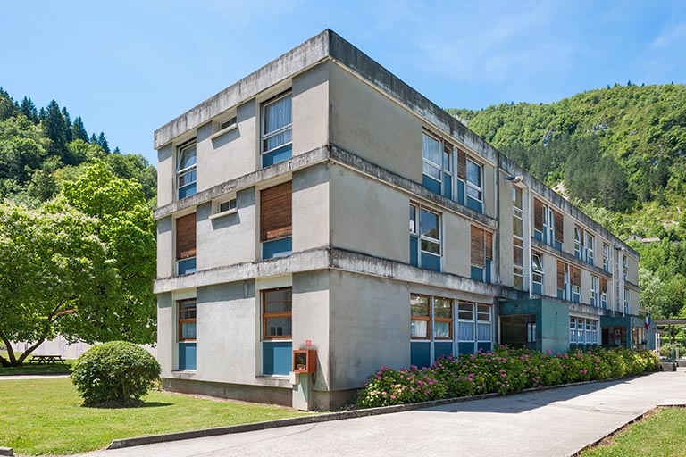 Administration : façade antérieure. © Jérôme Mongreville / Région Bourgogne-Franche-Comté, Inventaire du patrimoine - 2014