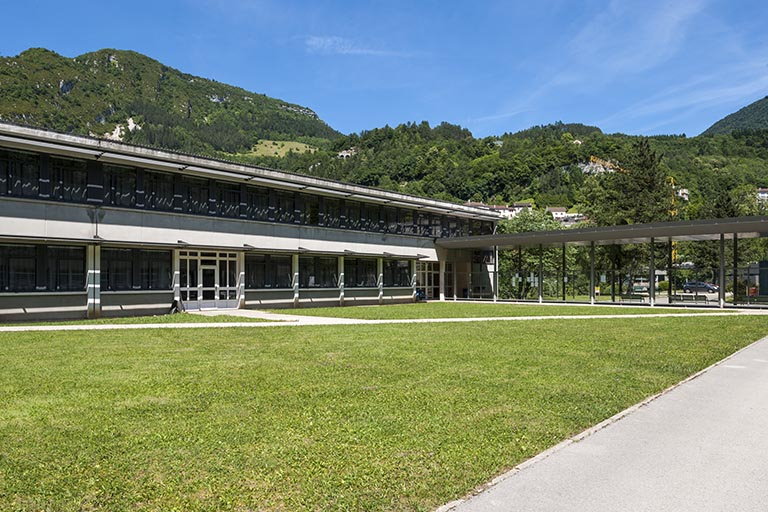 Externat tertiaire : façade antérieure. © Jérôme Mongreville / Région Bourgogne-Franche-Comté, Inventaire du patrimoine - 2014