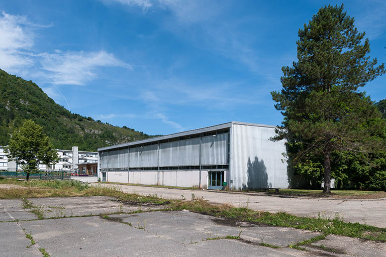 Gymnase. © Jérôme Mongreville / Région Bourgogne-Franche-Comté, Inventaire du patrimoine - 2014