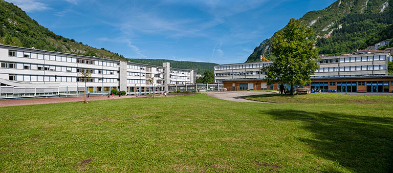 Internat et externat  : vue d'ensemble. © Jérôme Mongreville / Région Bourgogne-Franche-Comté, Inventaire du patrimoine - 2014