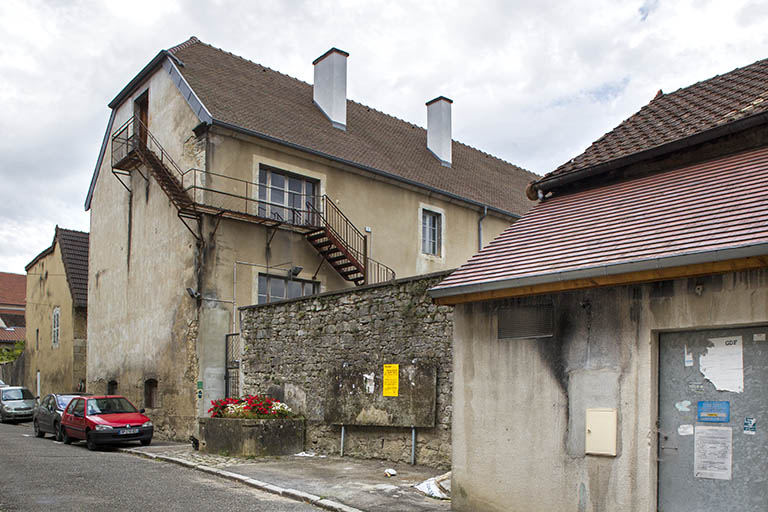 Site des oratoriens : façades Est, rue du théâtre © Sonia Dourlot / Région Bourgogne-Franche-Comté, Inventaire du patrimoine - 2014 Site des oratoriens : façades Est, rue du théâtre © Sonia Dourlot / Région Bourgogne-Franche-Comté, Inventaire du patrimoine - 2014